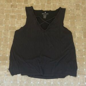 American Eagle soft and sexy cross tank